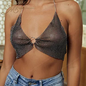 rhinestone bikini top