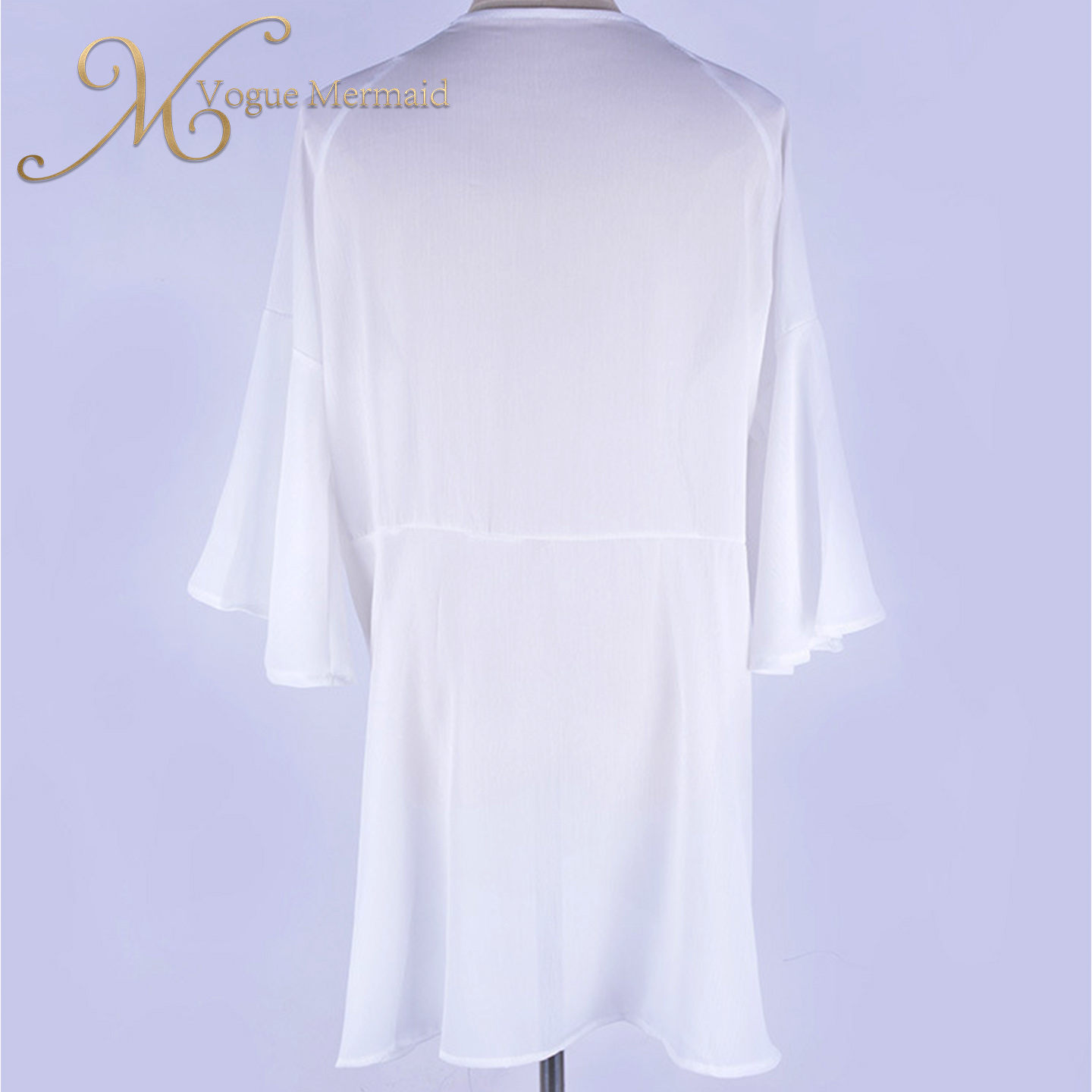 white beach cover up dress
