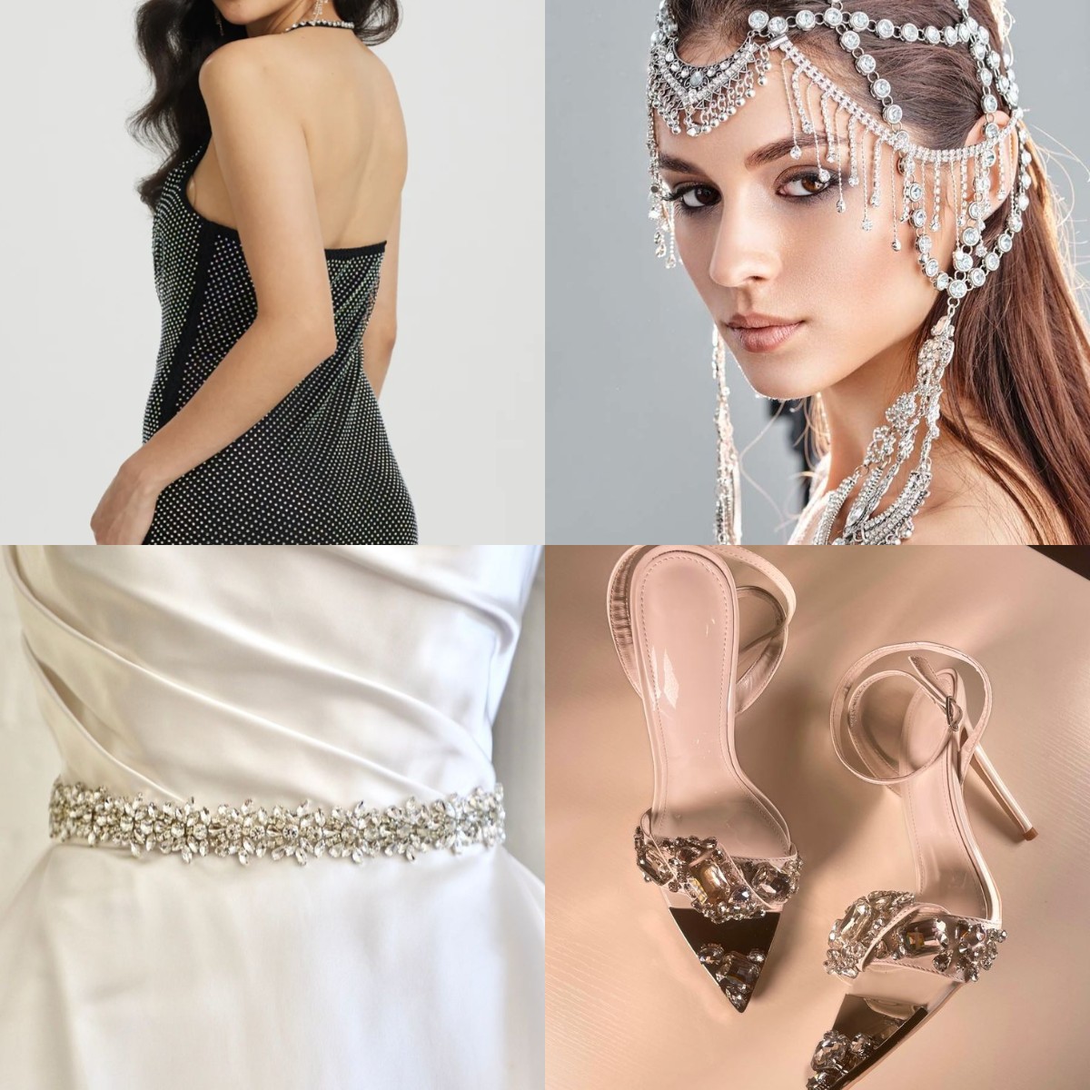 application of rhinestone