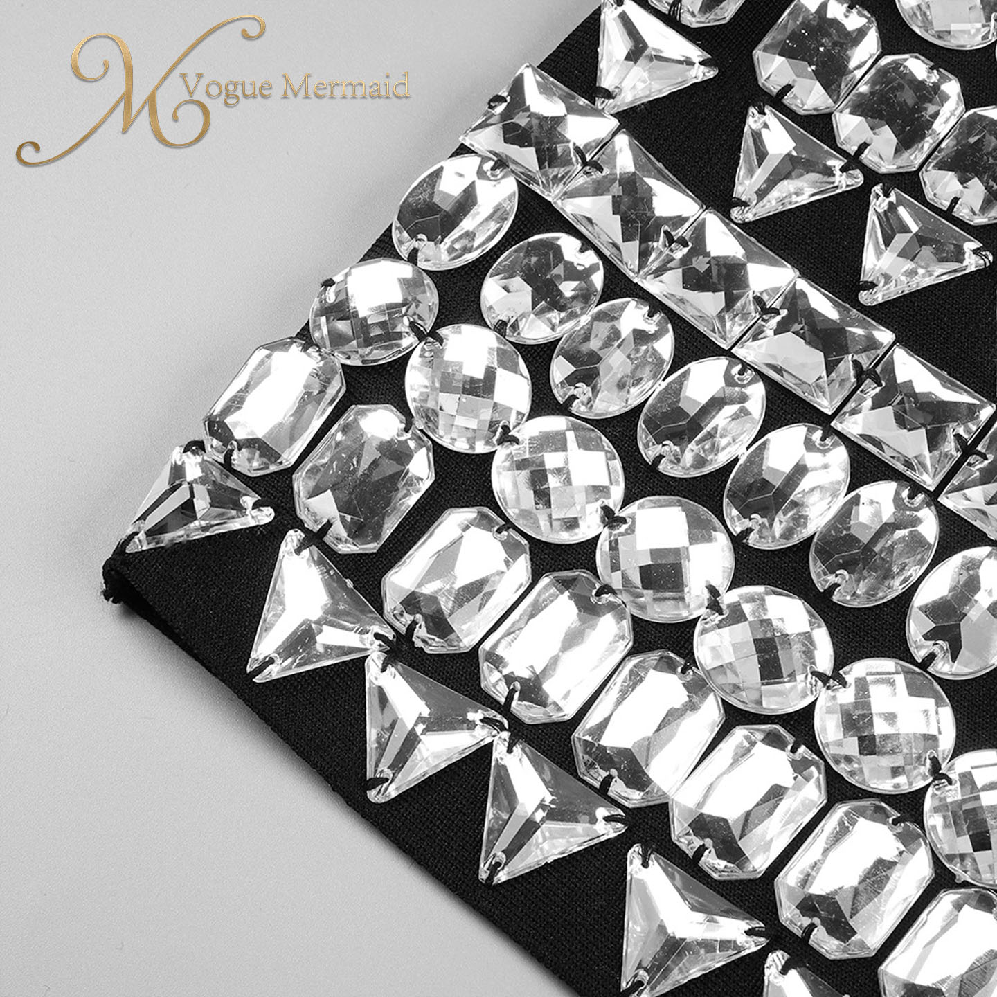 best black diamond dress