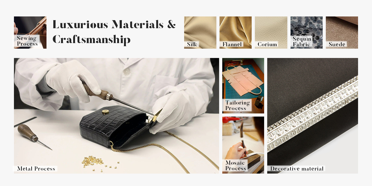Materials and Craftsmanship of Evening Bags