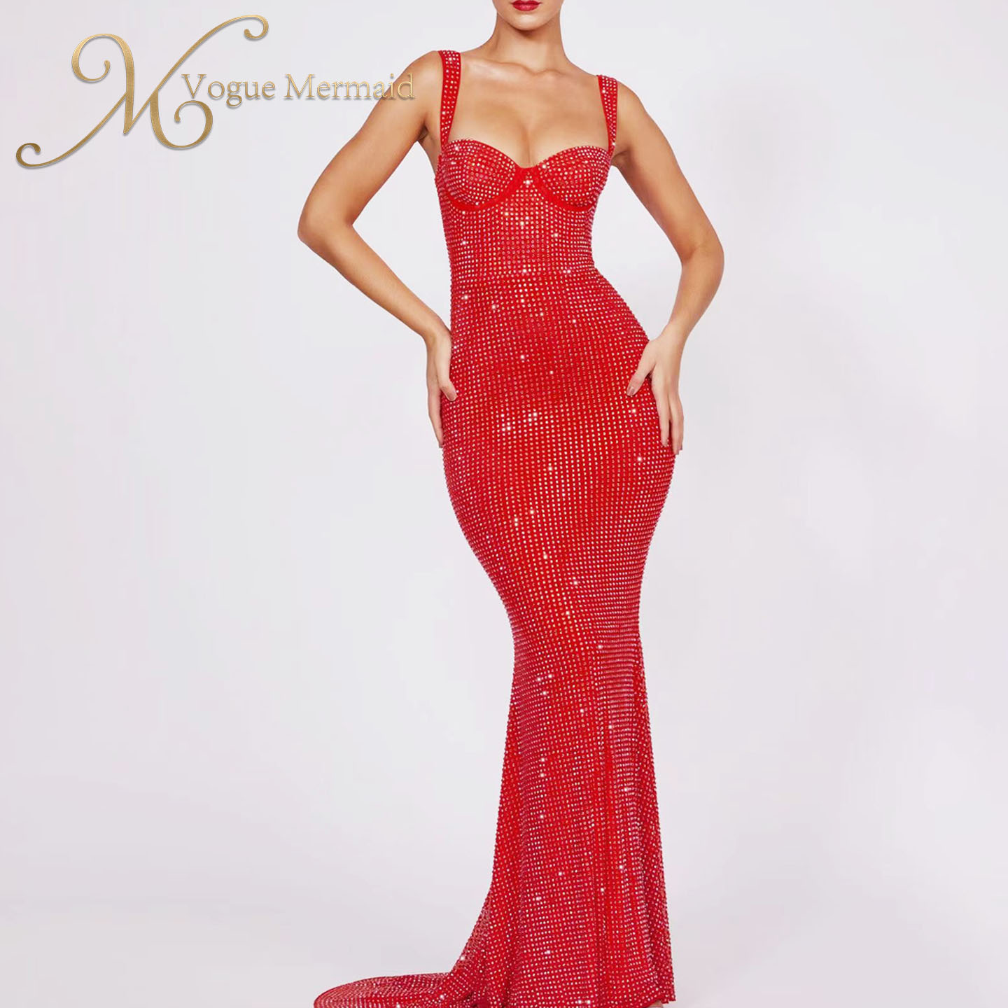 rhinestone cocktail dress for evening