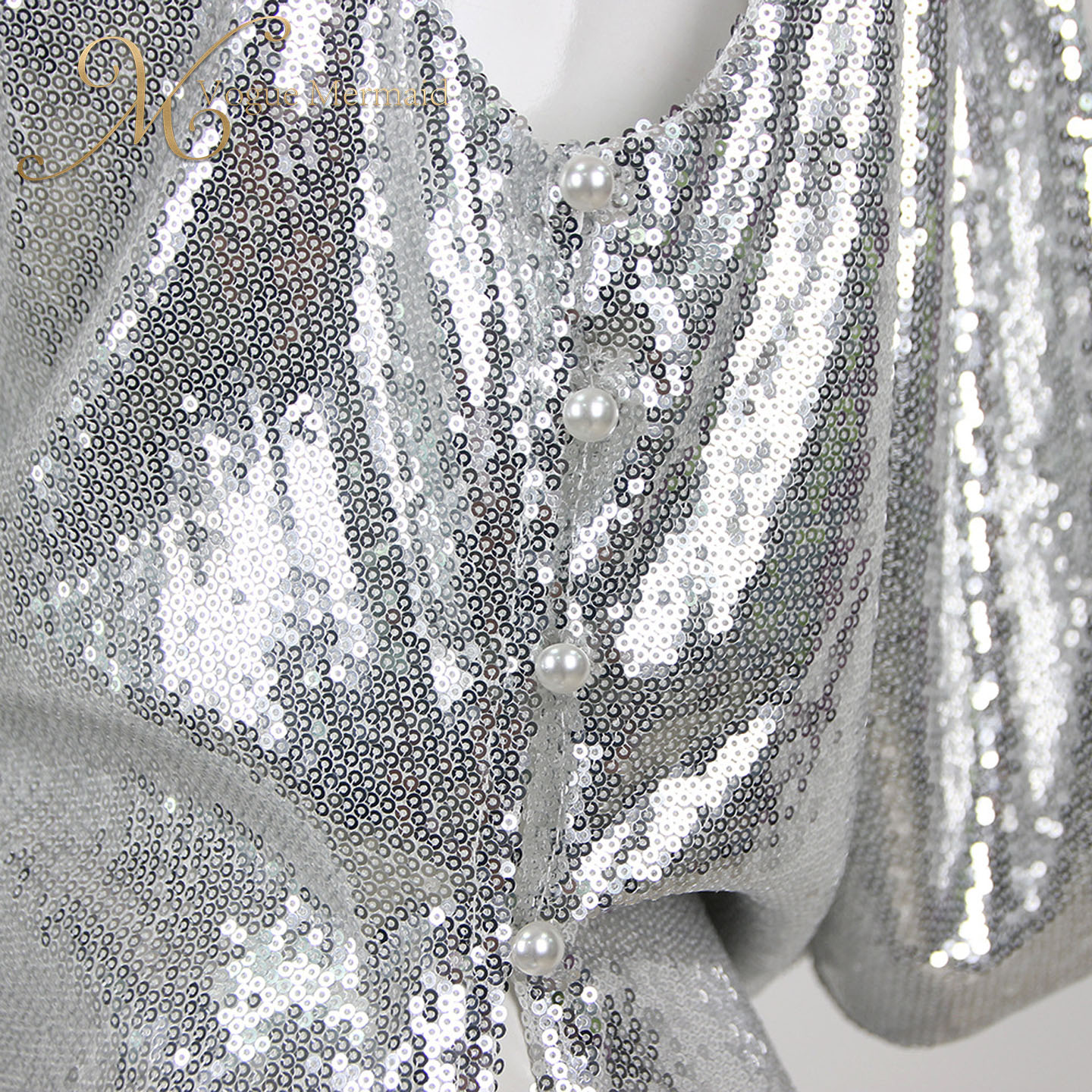 high quality sequin prom dress