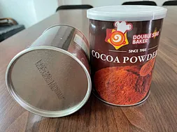 Alkalized cocoa powder