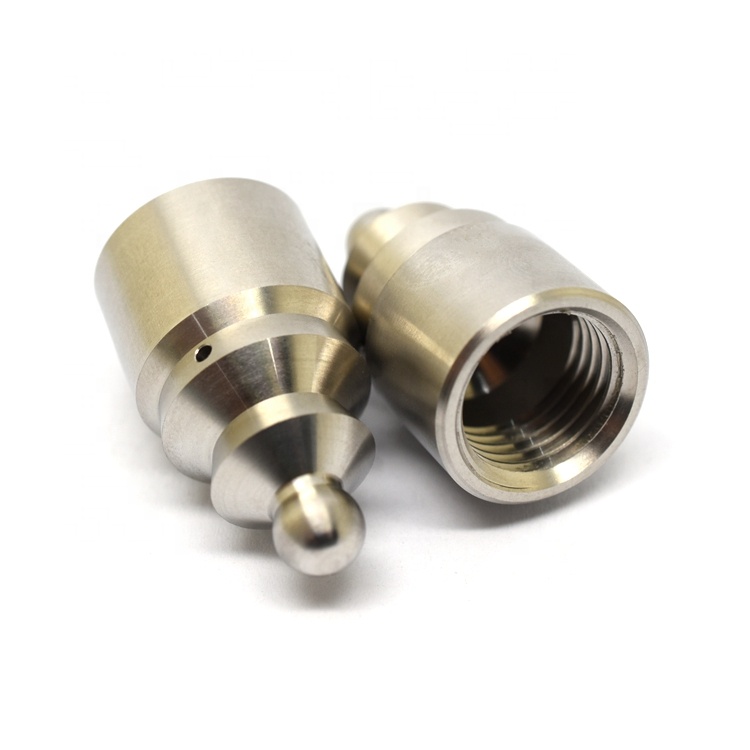 CNC turning parts metal inner threaed machining
