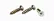 White U block screw