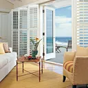 Modern Design American Style Door Wood Window Plantation Shutter