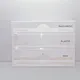 acrylic plastic wrap storage box