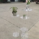 Transparent Clear Acrylic Flower Stand