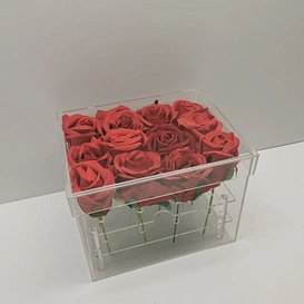 Gift Transparent Acrylic Flower Box
