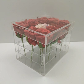 Gift Transparent Acrylic Flower Box