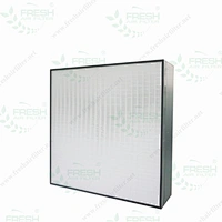 HEPA filter installed in fan filter units