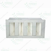 V-bank HEPA air filter