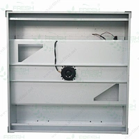 rear view of Fan filter units