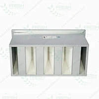 V-bank HEPA air filter
