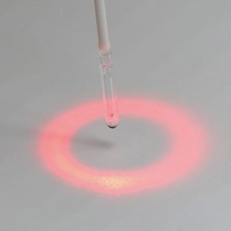 Radial fiber for laser ring emission in medical and aesthetic applications