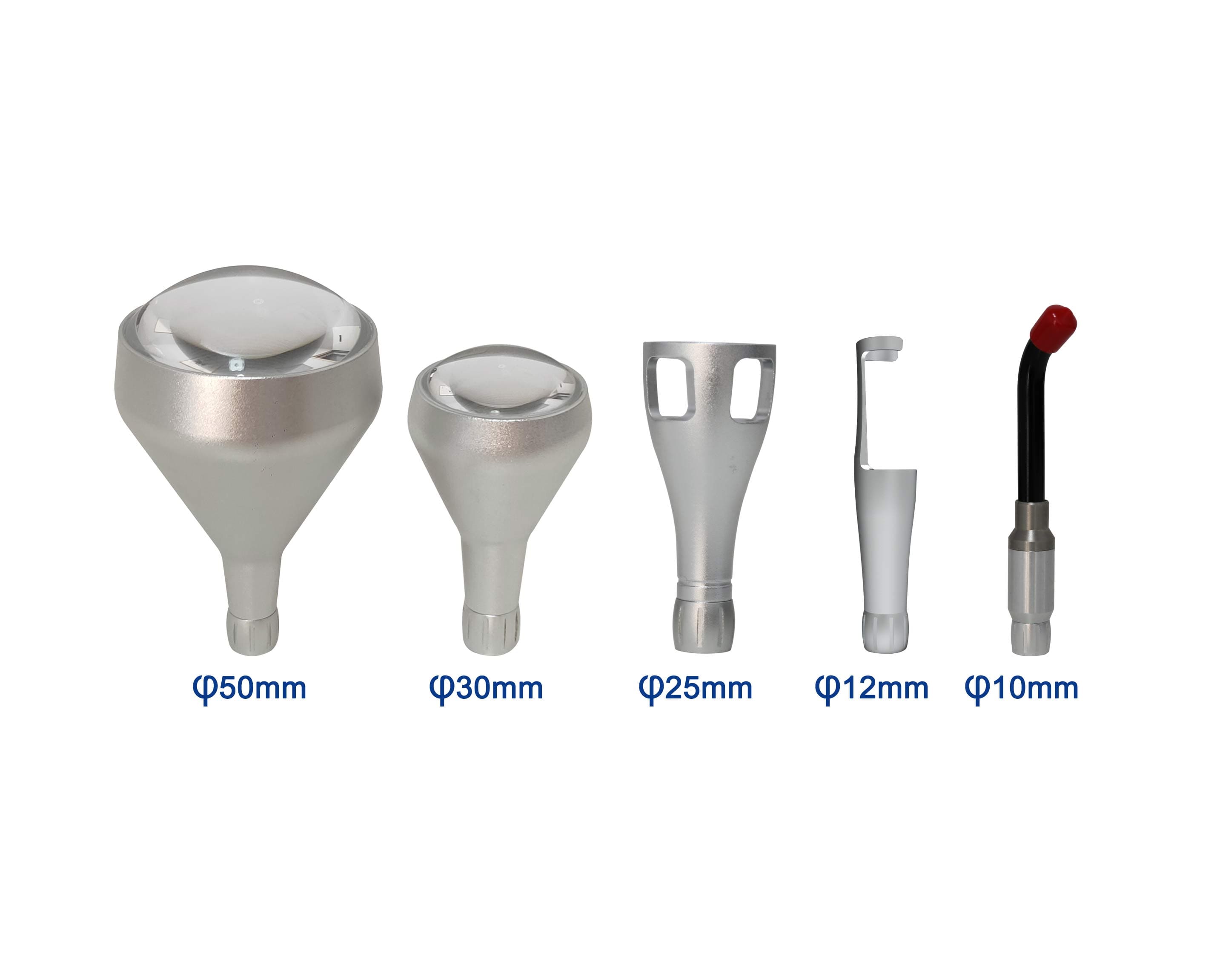 Laser therapy tips for precise energy delivery in aesthetic and dental laser treatments