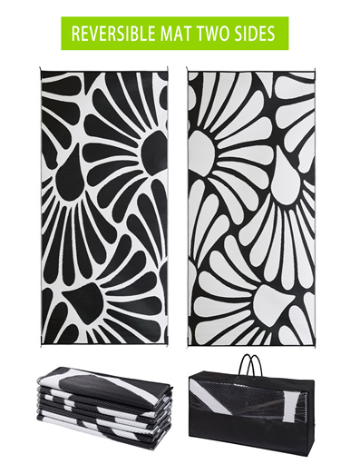 Beach mat PP pipe woven plastic beach mat portable folding portable beach mat outdoor picnic mat