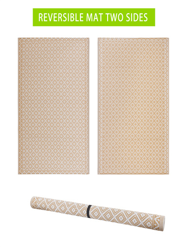Beach mat PP pipe woven plastic beach mat portable folding portable beach mat outdoor picnic mat