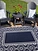 Tents camping outdoor reversible waterproof rugs woven custom recycled rv plastic mats with stakes