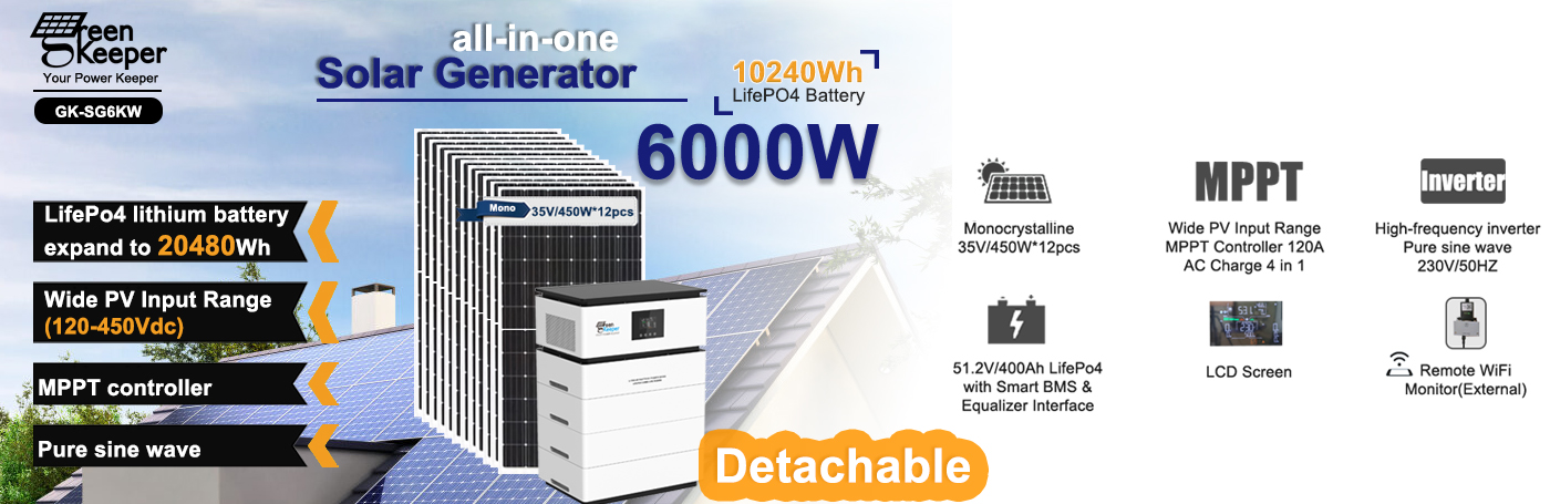 sistema de energía solar fuera de la red