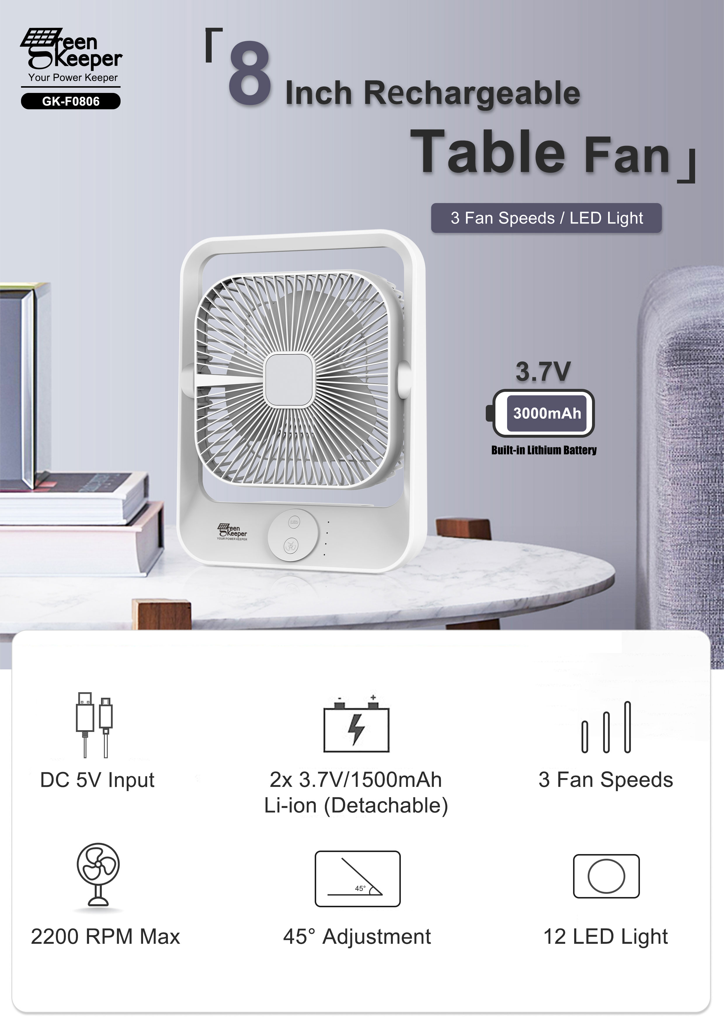 The solar cooling fan with battery is a remarkable device that combines functionality, portability, and sustainability.