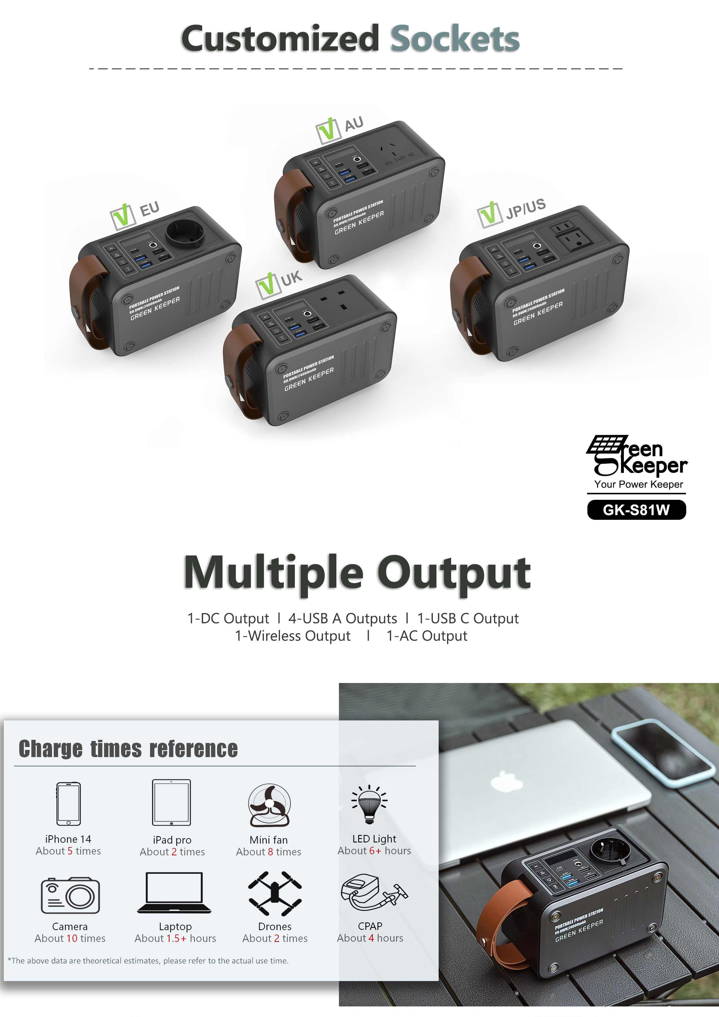 The lifepo4 portable power station is a cutting-edge mobile power solution that combines convenience, efficiency, and durability.