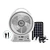 solar table fan for camping