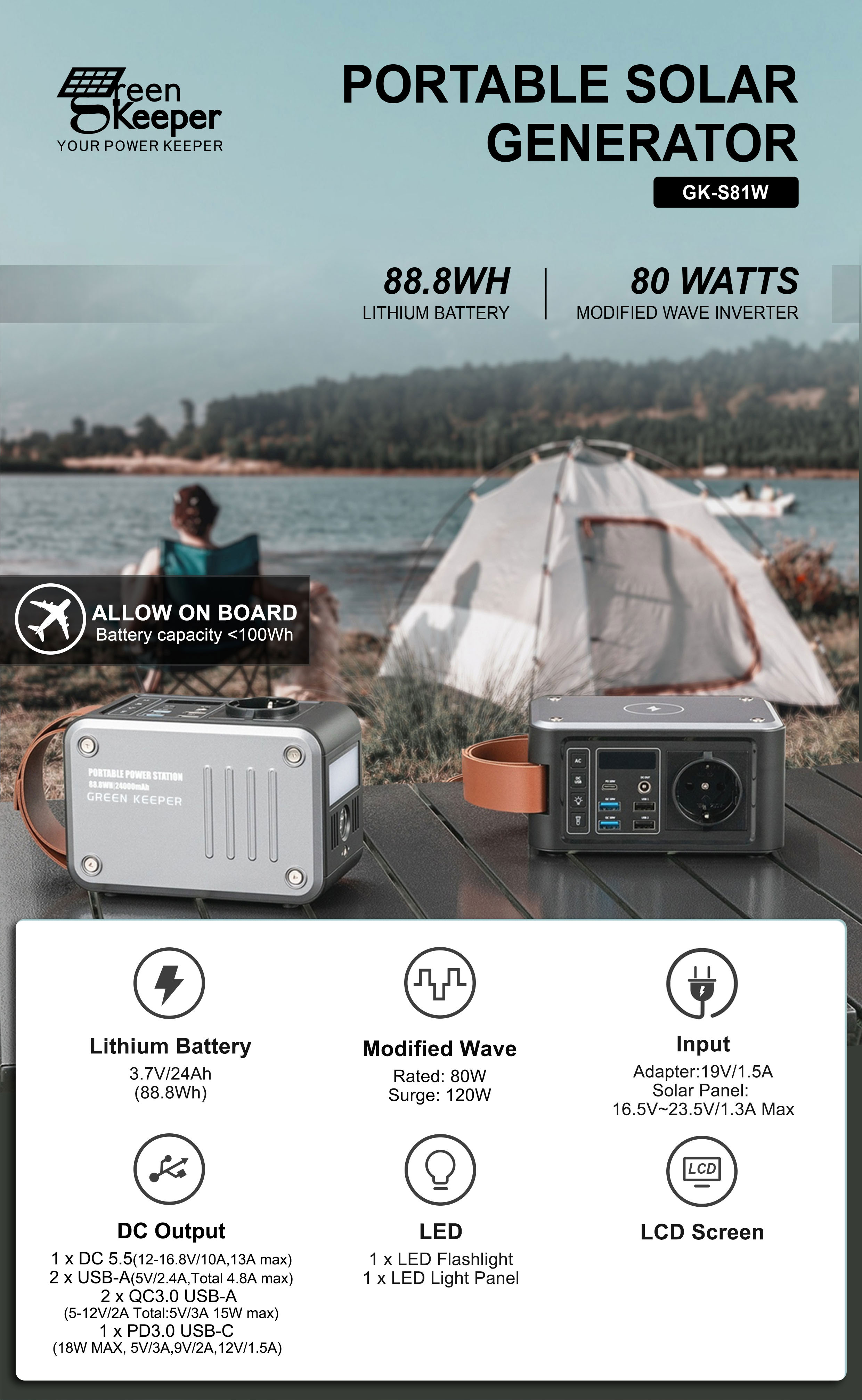 mobile power station