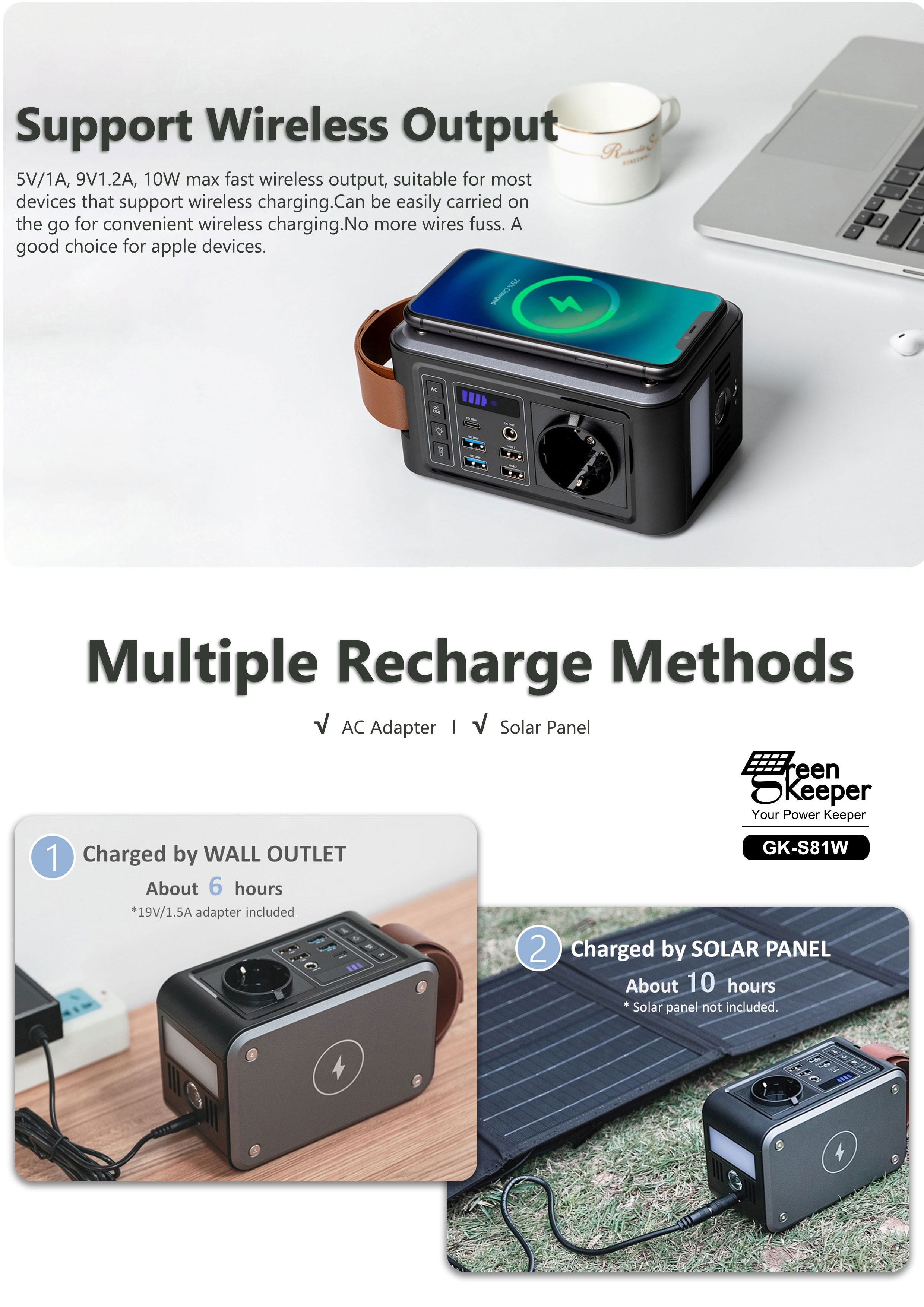 A portable lithium power station is the perfect companion for outdoor enthusiasts, providing a reliable and compact power source for all your electronic devices.