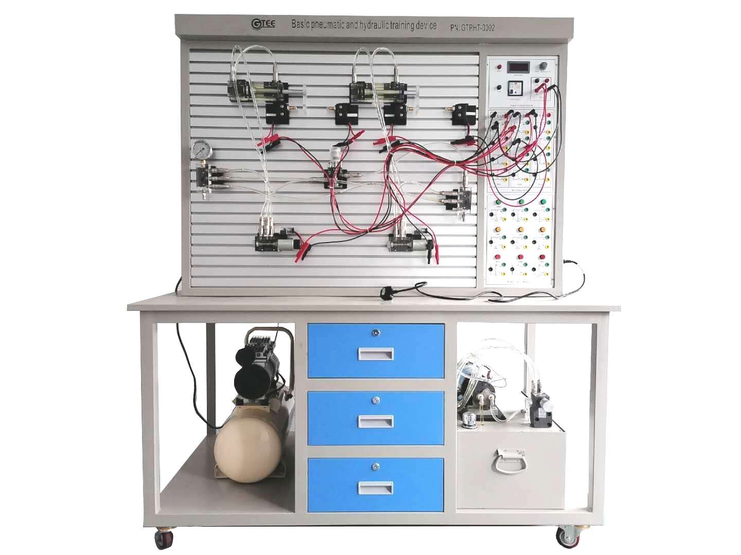 PLC Controlled Pneumatic and Hydraulic Training Device sold to Africa