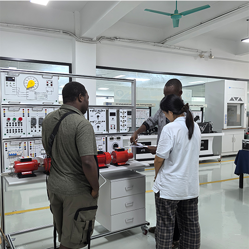 DC motor training equipment