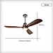 52 Inch 3 Solid Wooden Ceiling Fan Fanplus