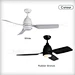 European ABS Ceiling Fan LED light Fanplus