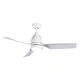 European ABS Ceiling Fan LED light Fanplus