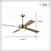 UL ETL ceiling fan Fanplus