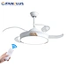intelligent remote control ceiling fan with light