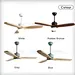 Ceiling fan poplar solids Fanplus