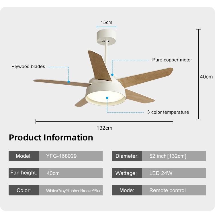 Ceiling fan apa plywood Fanplus