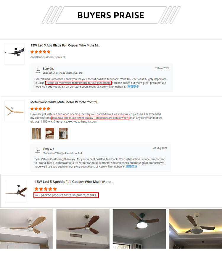 Ceiling fan apa plywood Fanplus