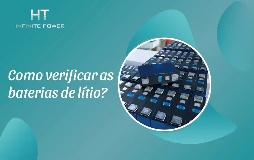 Como verificar uma bateria de lítio?