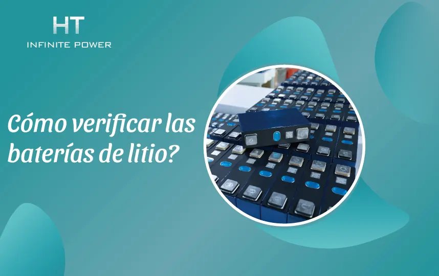¿Cómo comprobar una batería de litio?