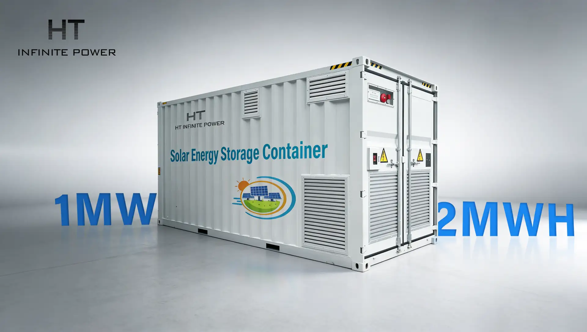 HT INFINITEPOWER 1000 kW / 2000 kWh container-energieopslagsysteem