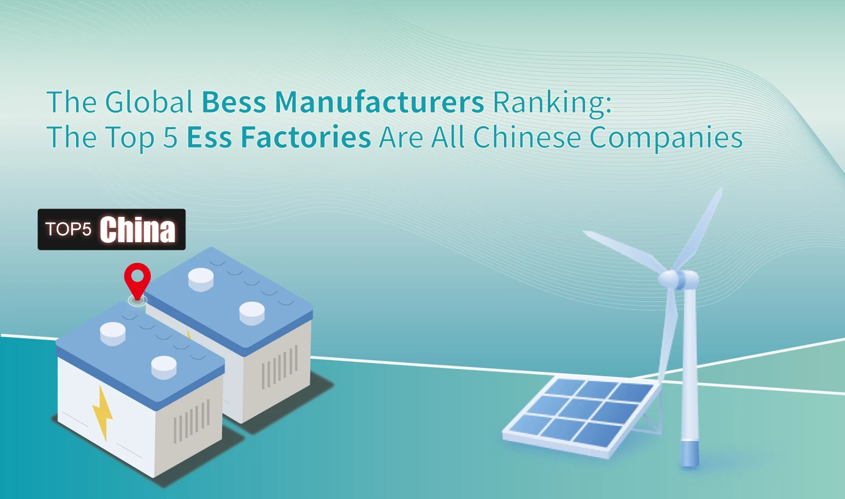 Global Top 10 ESS FACTORIES Ranking