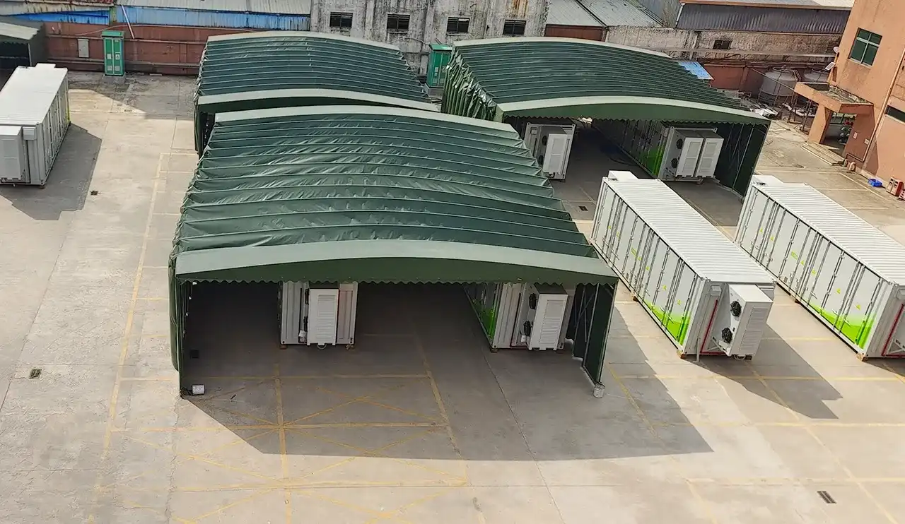HT infinite power Energy Storage System Test Area