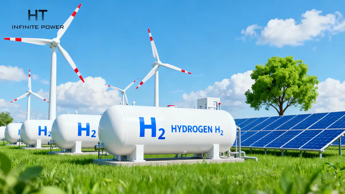 Hybrid Storage: Li-ion + H₂/Flow Integration & Dispatch