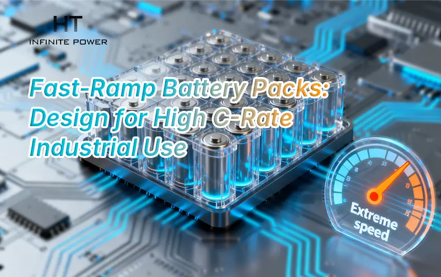 Fast Ramps Fast-Ramp Battery Packs: Design for High C-Rate Industrial Use