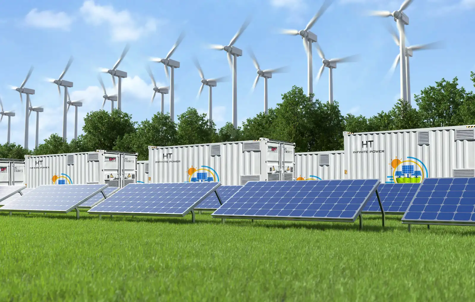 How does the battery energy storage system (BESS) regulate the
