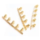 Custom phosphor bronze battery clips and contacts copper electrical switch contacts