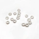 custom brass high voltage battery contact canted coil spring silver plating finger touch spring